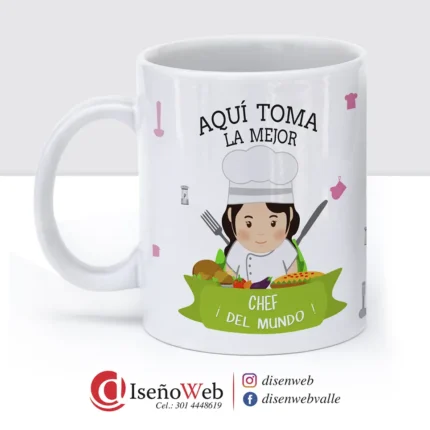 Mug - Chef Niña
